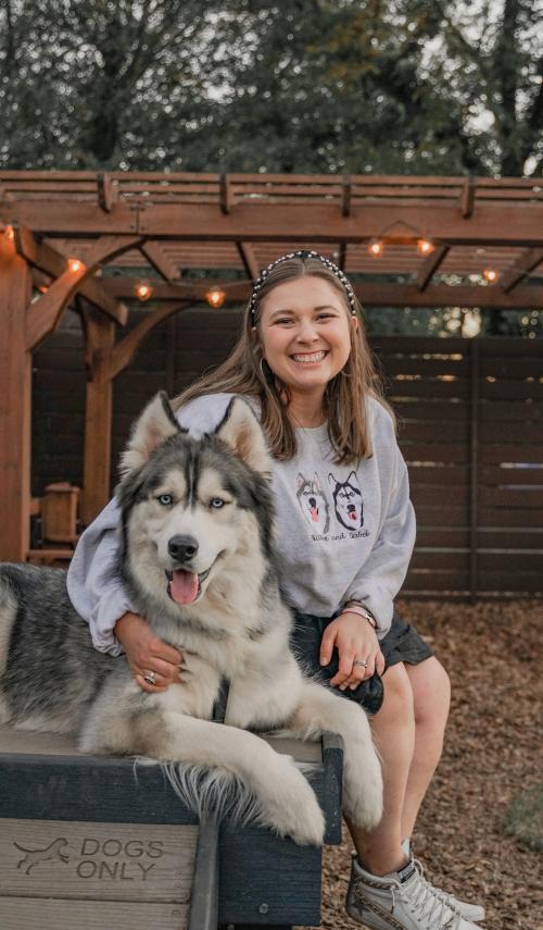  Pet Sweatshirt Custom Embroidered from Photo  NULL